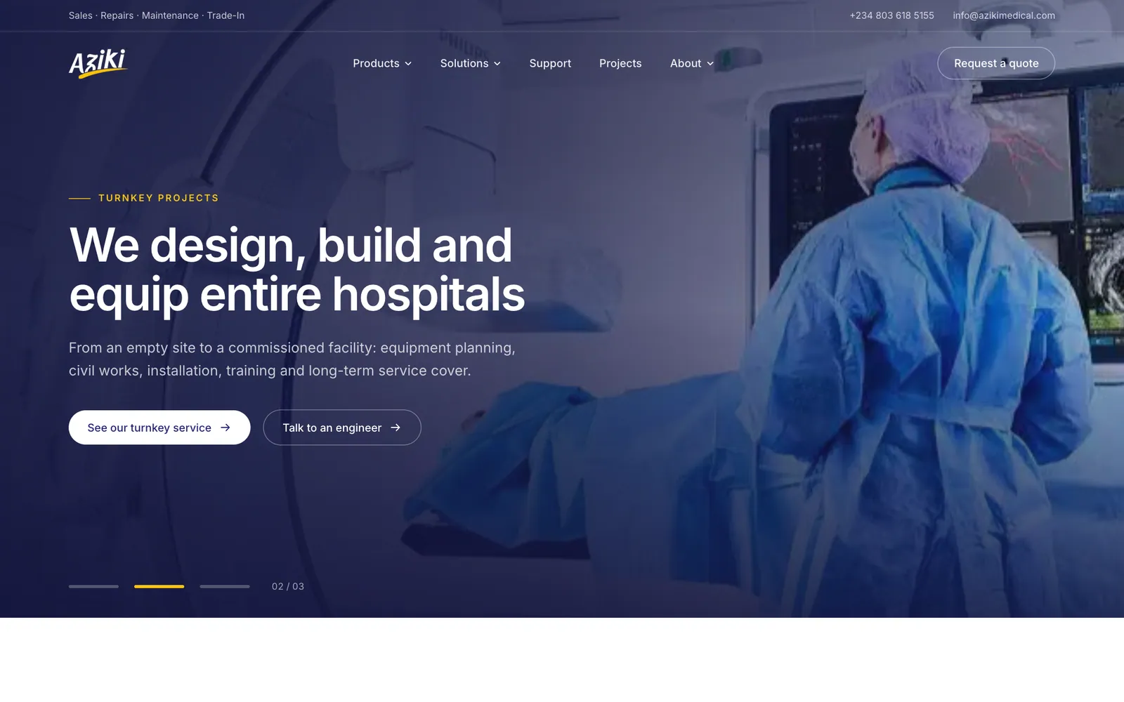 Aziki Medical Websites