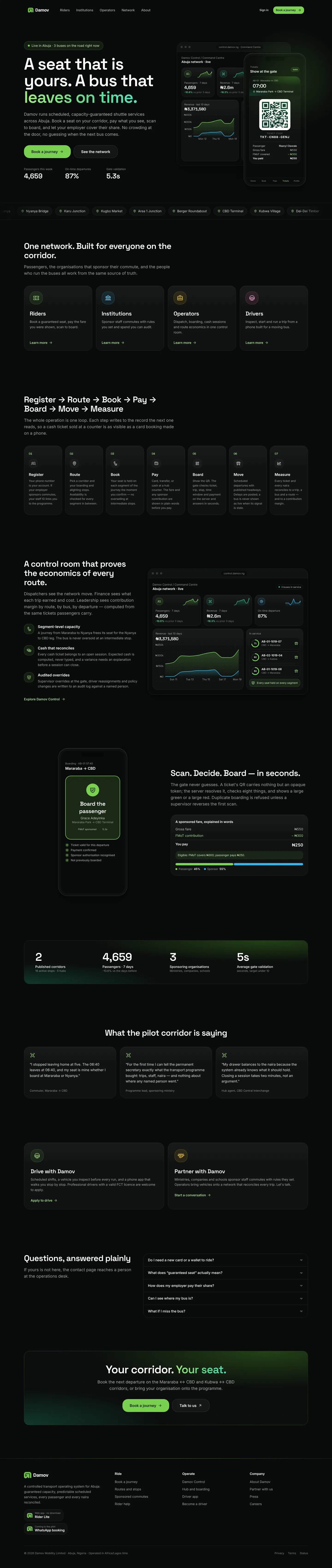 Damov Websites