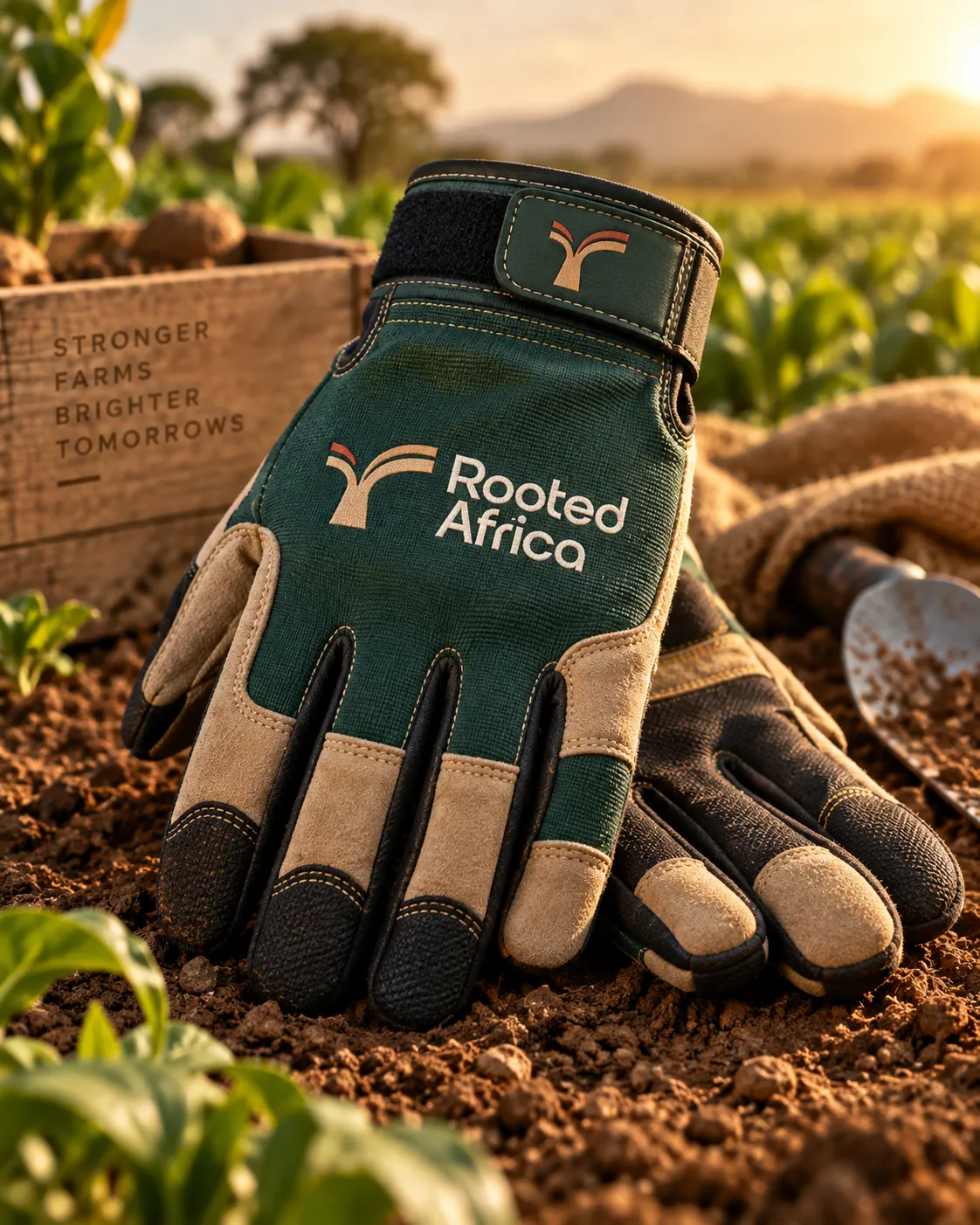 Rooted Africa brand application 4