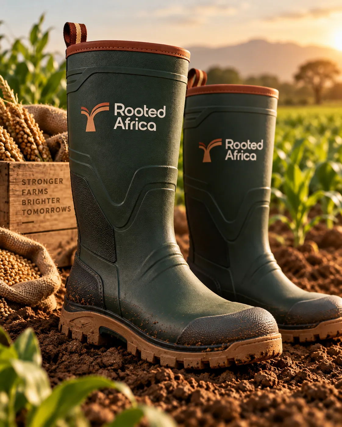 Rooted Africa brand application 8