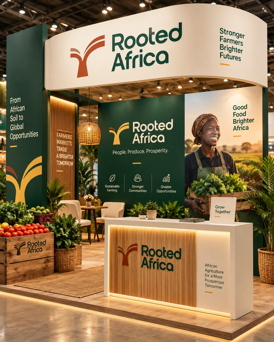 Rooted Africa brand application 9