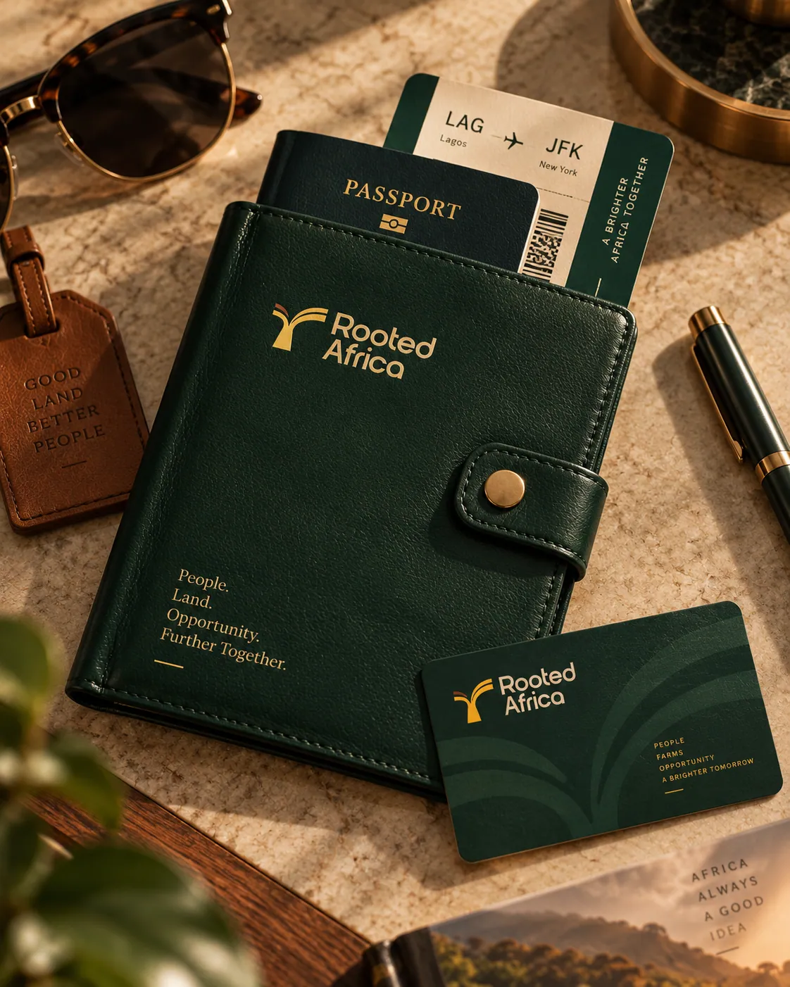 Rooted Africa brand application 25