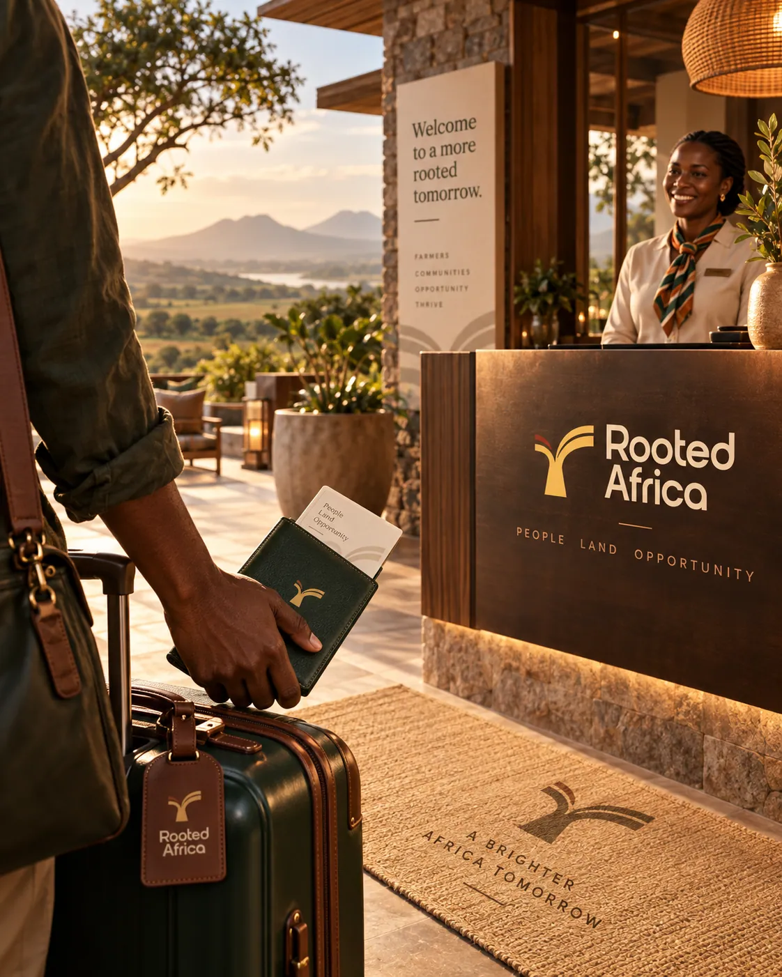 Rooted Africa brand application 29