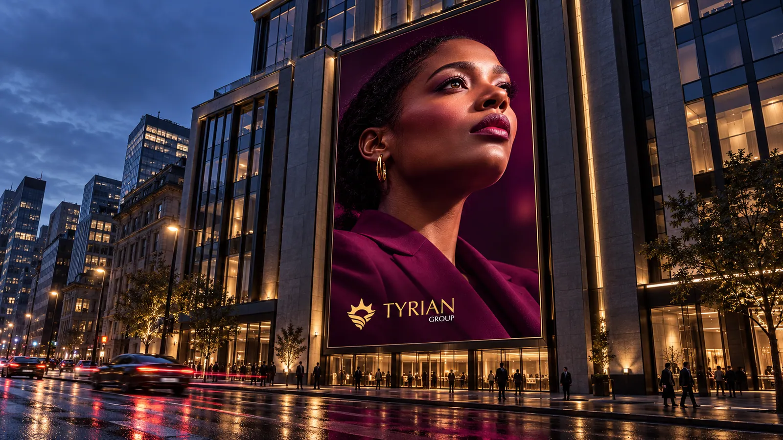 Tyrian Group brand application 1