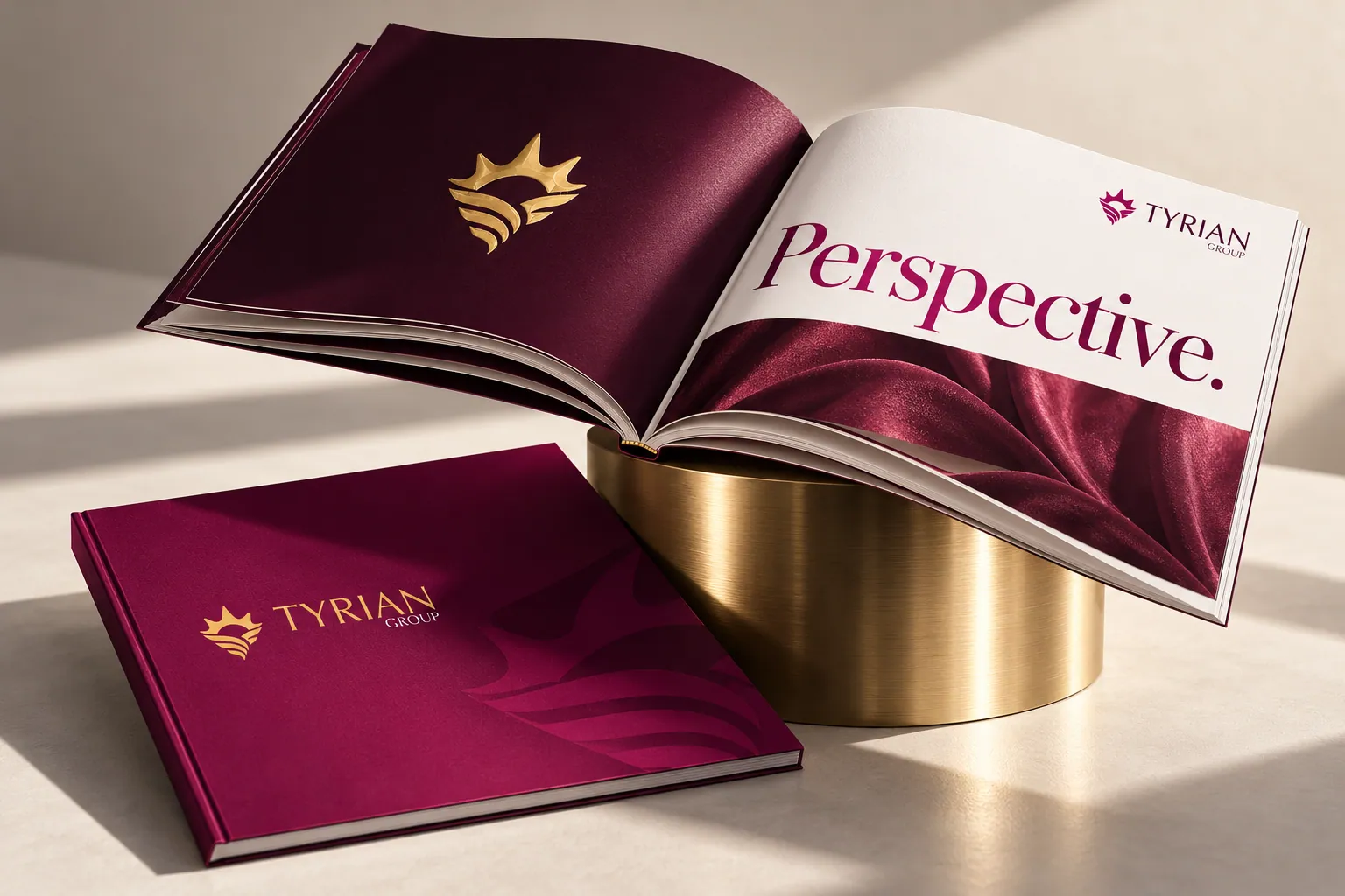 Tyrian Group brand application 4