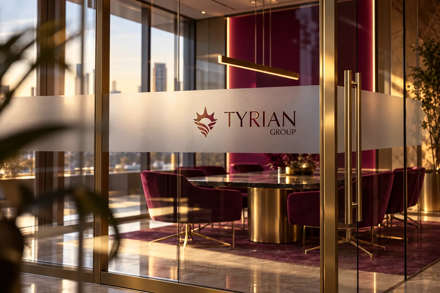 Tyrian Group brand application 11