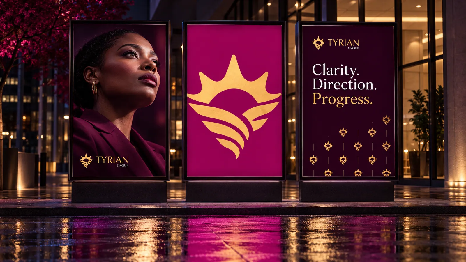Tyrian Group brand application 12