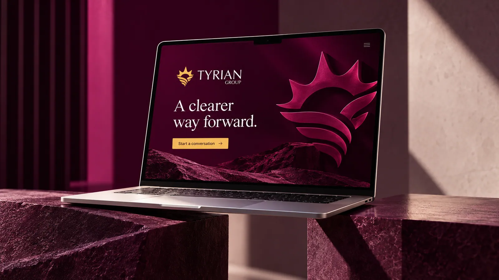 Tyrian Group brand application 13