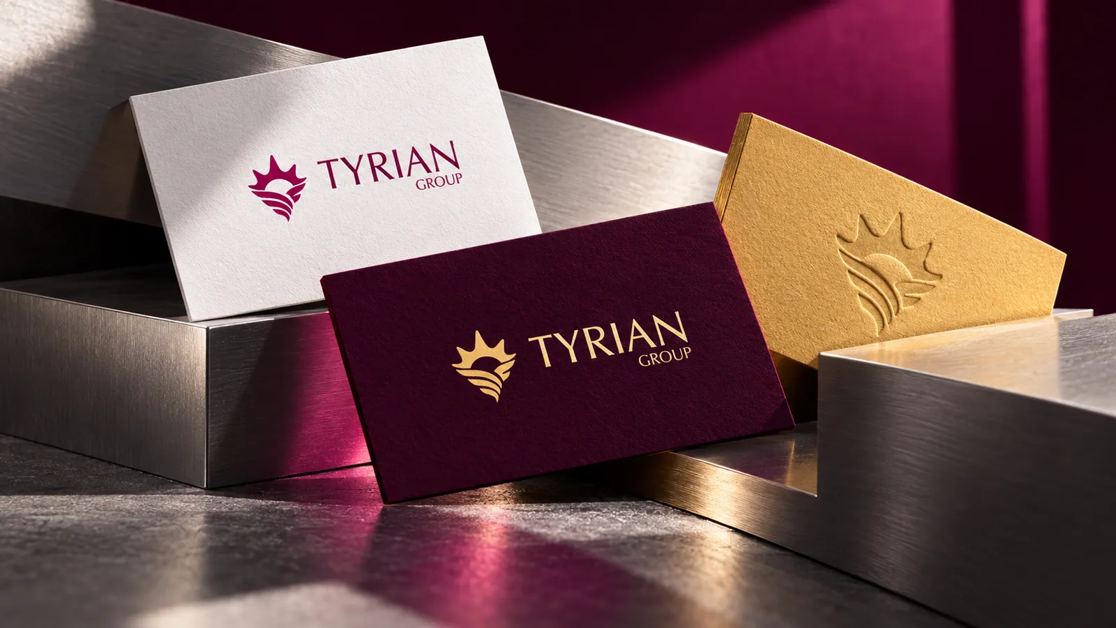 Tyrian Group brand application 14